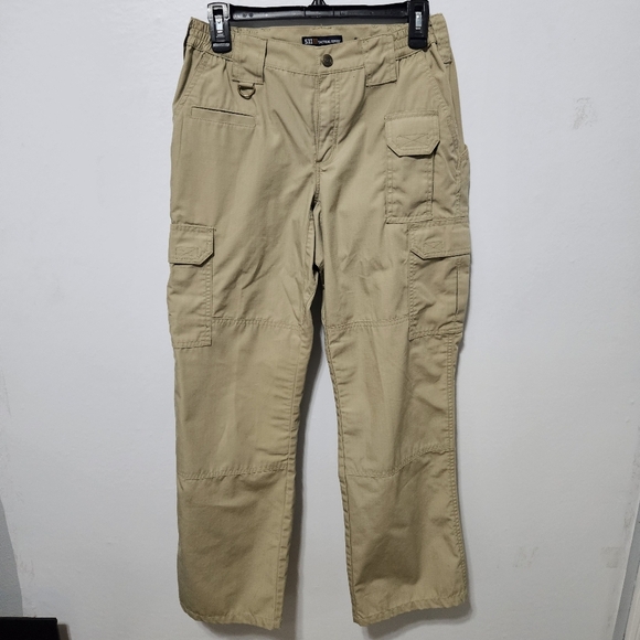511 Tactical Pants Women's Sz 6 Taclite Pro Ripstop Work Cargo Khaki Outdoor B16 - Picture 1 of 6